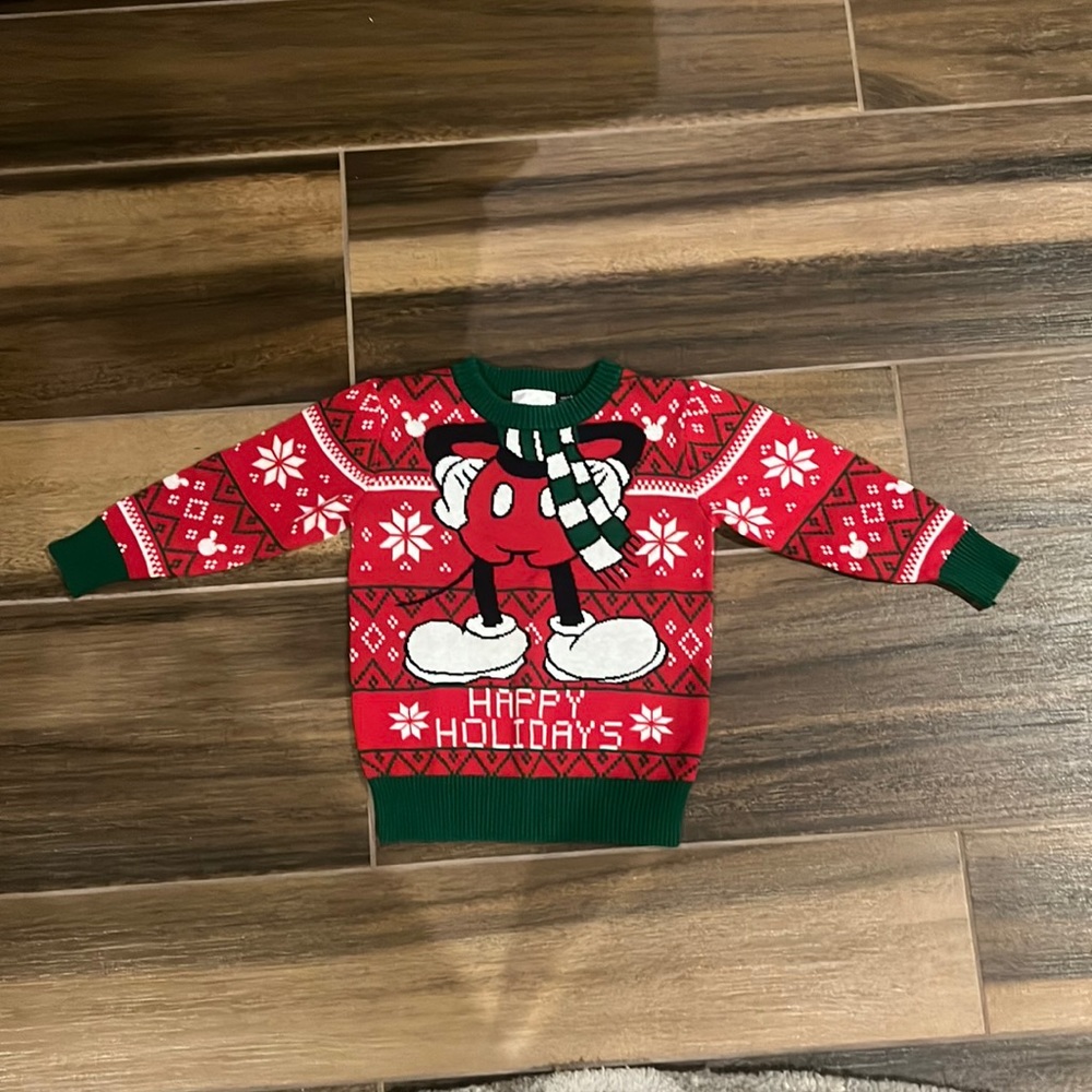 Mickey Christmas sweater